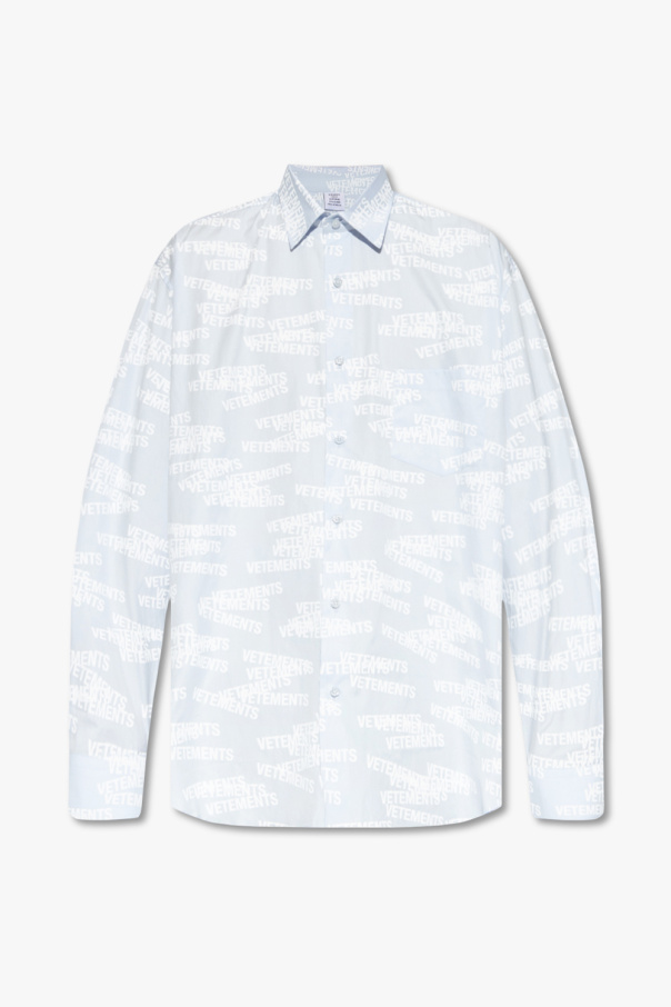 VETEMENTS Oversize shirt Men's Clothing Vitkac